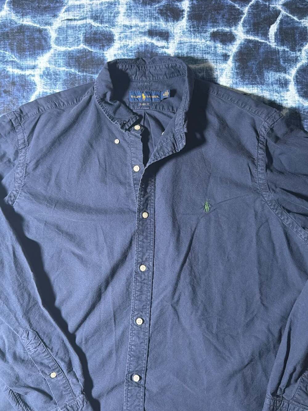 Ralph Lauren Classic Fit Button Down Shirt Size XXL Blue Cotton - Picture 2 of 7